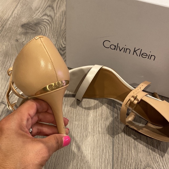 Luigina Calvin Klein sandals heels shoes - Picture 4 of 11